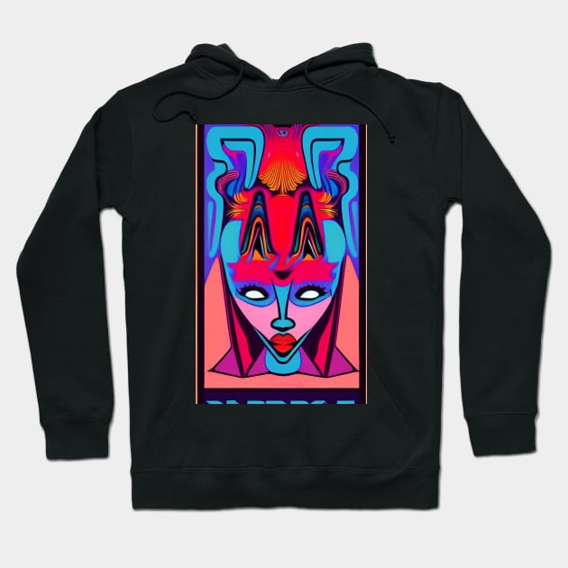 Transcend rabbit Hoodie by Psychedeers